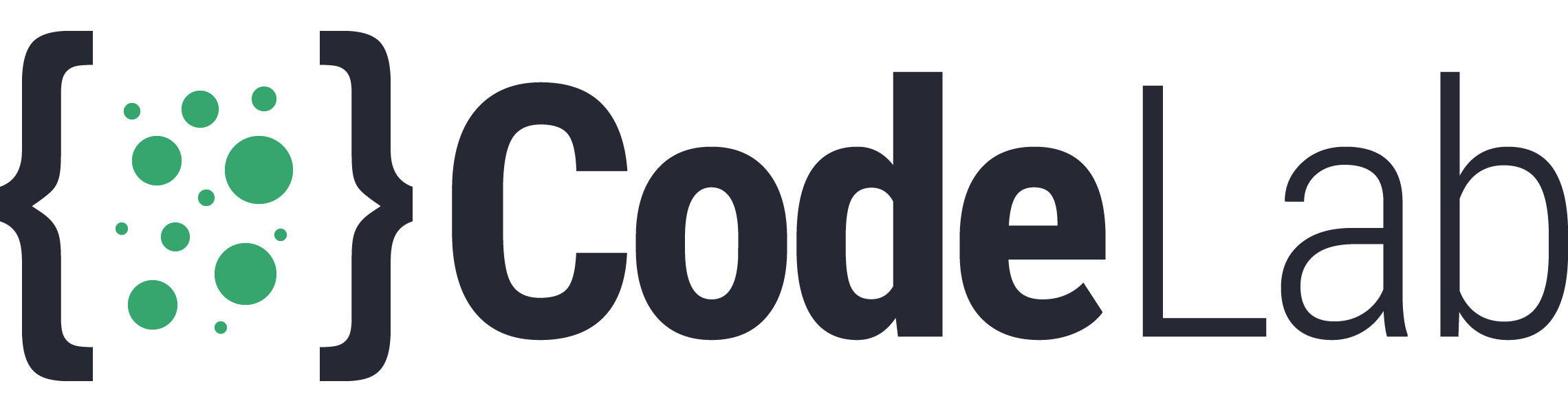 A black and white image of the word code.